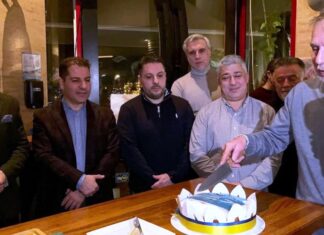 Σε ζεστό κλίμα ο Σύλλογος Εμπόρων και Επιχειρηματιών Δήμου Αγρινίου έκοψε την πίτα του