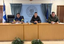 Έκτακτη συνεδρίαση του Τοπικού Συντονιστικού Πολιτικής Προστασίας του Δήμου Μεσολογγίου