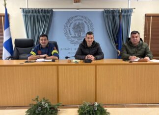 Έκτακτη συνεδρίαση του Τοπικού Συντονιστικού Πολιτικής Προστασίας του Δήμου Μεσολογγίου