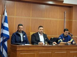 Αιτωλοακαρνανία: Συνεδρίασε το Συντονιστικό Πολιτικής Προστασίας ενόψει κακοκαιρίας