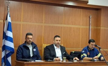Αιτωλοακαρνανία: Συνεδρίασε το Συντονιστικό Πολιτικής Προστασίας ενόψει κακοκαιρίας