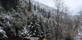 Μηχανήματα του Δήμου Αγρινίου αντιμετώπισαν προβλήματα που έφερε η κακοκαιρία