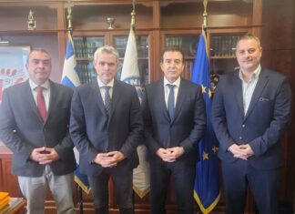 Mεσολόγγι: Συνάντηση με Χρυσοχοΐδη για την ενίσχυση της Αστυνομικής Διεύθυνσης Αιτωλίας