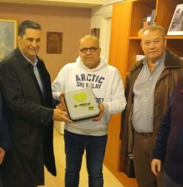 Απινιδωτή στη ΔΟΥ δώρισε ο Δήμος Αγρινίου