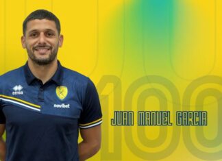 Παναιτωλικός: Για έξι μήνες και οψιόν για ένα ακόμη χρόνο ο Γκαρσία