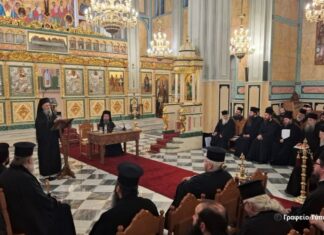 Mε ομιλία του Μητροπολίτη Ιερόθεου η Ιερατική Σύναξη στο Μεσολόγγι