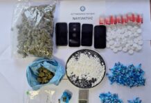 Ναύπακτος : Τέσσερις συλλήψεις για εγκληματική οργάνωση που διακινούσε ναρκωτικά