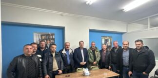 Συνάντηση Παπαθανάση με τους εκπροσώπους των αυτοκινητιστών της Αιτωλοακαρνανίας