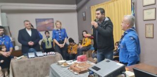 Με βράβευση του Γ. Βασιλείου η κοπή πίτας του 1ου Συστήματος Προσκόπων Αγρινίου