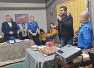 Με βράβευση του Γ. Βασιλείου η κοπή πίτας του 1ου Συστήματος Προσκόπων Αγρινίου