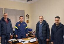 Συνάντηση του ΣΕΕΔΑ με το Διοικητή της Πυροσβεστικής Αγρινίου