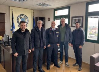 Συνάντηση του Συλλόγου Εμπόρων και Επιχειρηματιών Αγρινίου με το νέο Αστυνομικό Διευθυντή