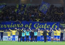 Το «πάρτι» των παικτών του Παναιτωλικού με τον κόσμο του