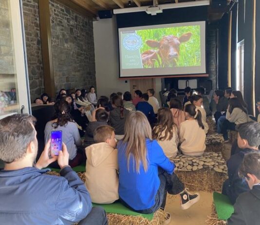 4ο Δημοτικό Σχολείο Αγρινίου: Εκπαιδευτική επίσκεψη στο Βιολογικό Αγρόκτημα Κατούνας