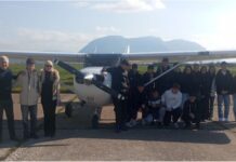 Επίσκεψη του Γυμνασίου Ευηνοχωρίου στο αεροδρόμιο Μεσολογγίου