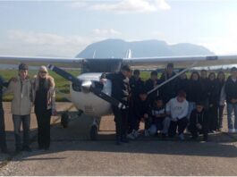 Επίσκεψη του Γυμνασίου Ευηνοχωρίου στο αεροδρόμιο Μεσολογγίου