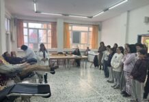 Με επιτυχία η εθελοντική αιμοδοσία στο 12ο Δημοτικό Σχολείο Αγρινίου