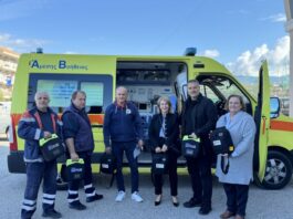 6 νέοι απινιδωτές στο Δήμο Μεσολογγίου με χορηγία Γεωργιάδη