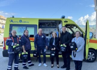 6 νέοι απινιδωτές στο Δήμο Μεσολογγίου με χορηγία Γεωργιάδη