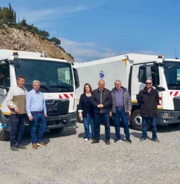 Δήμος Ναυπακτίας: Με δύο νέα απορριμματοφόρα ενισχύεται ο στόλος της καθαριότητας