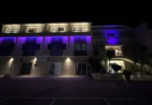 RGB φωτισμό απέκτησε στο Δημαρχείο Μεσολογγίου