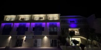 RGB φωτισμό απέκτησε στο Δημαρχείο Μεσολογγίου