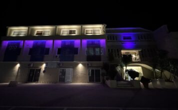 RGB φωτισμό απέκτησε στο Δημαρχείο Μεσολογγίου