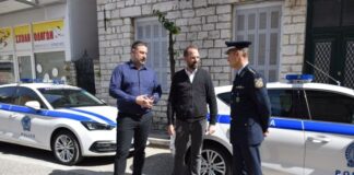 Eνίσχυση της Αστυνομικής Διεύθυνσης Αιτωλίας με ελαστικά από την Περιφέρεια