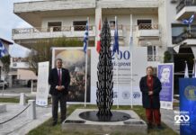 Μεσολόγγι: «Το Δέντρο που Κλαίει» το γλυπτό – τιμή στη μνήμη του Ιωάννη-Ιακώβου Μάγερ