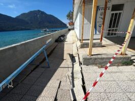 Kινητοποίηση του Δήμου Ξηρομέρου για την καθίζηση στον περιβάλλοντα χώρο του παλαιού Κ.Υ. Μύτικα