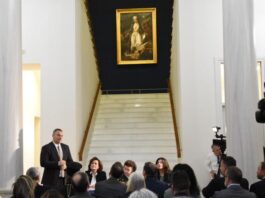 Ο πίνακας του Ευγένιου Ντελακρουά «Η Ελλάδα στα ερείπια του Μεσολογγίου» στο «γενέθλιο» τόπο του