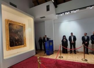 H επίσημη υποδοχή του αυθεντικού πίνακα «Η Έξοδος του Μεσολογγίου»