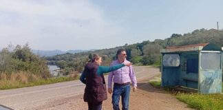 Επίσκεψη Σκιαδαρέση στην Αμφιλοχία: Στο επίκεντρο η κακή κατάσταση του οδικού δικτύου