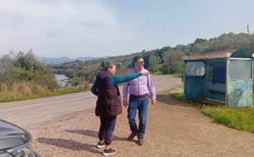 Επίσκεψη Σκιαδαρέση στην Αμφιλοχία: Στο επίκεντρο η κακή κατάσταση του οδικού δικτύου