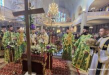 Η Κυριακή της Σταυροπροσκυνήσεως στη Μητρόπολη Αιτωλίας και Ακαρνανίας
