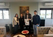 Συνάντηση μαθητών του 5ου Λυκείου Πατρών με το Δήμαρχο Μεσολογγίου