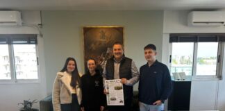 Συνάντηση μαθητών του 5ου Λυκείου Πατρών με το Δήμαρχο Μεσολογγίου