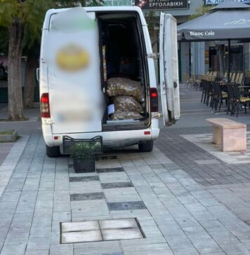 Nέα φθορά στο επιδαπέδιο σιντριβάνι – Θα αποδοθούν ευθύνες, λέει ο Δήμος Αγρινίου