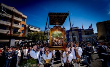 To Mεσολόγγι τιμά την Έξοδο: Επιμνημόσυνες δεήσεις για τους Φιλέλληνες, τους Κύπριους Αγωνιστές και τον Επισκόπο Ρωγών