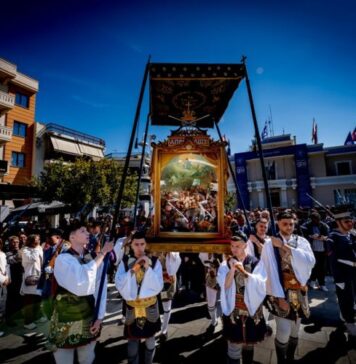 To Mεσολόγγι τιμά την Έξοδο: Επιμνημόσυνες δεήσεις για τους Φιλέλληνες, του Κύπριους Αγωνιστές και τον Επισκόπο Ρωγών