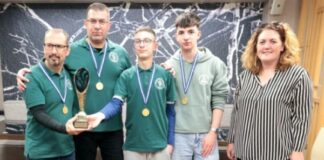 Η Γ.Ε. Αγρινίου νικήτρια ομάδα στο τουρνουά σκακιού στη Ναύπακτο