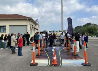 Βιωματική εκπαιδευτική δράση για την Οδική Ασφάλεια στο ΓΕΛ Βόνιτσας