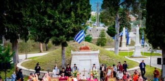 Αναστάσιμη Θεία Λειτουργία για πρώτη φορά στον Κήπο των Ηρώων