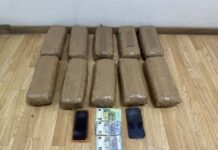 Πιάστηκαν στα διόδια με 10 κιλά χασίς δύο αδέρφια από χωριό του Μεσολογγίου