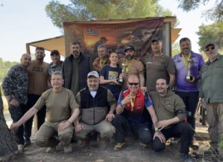 Μετάλλια και πανελλήνιο ρεκόρ για τους αθλητές του Σκοπευτικού Ομίλου Αιτωλοακαρνανίας