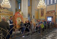 Πρώτη ημέρα του προσκυνήματος της Υπεραγίας Θεοτόκου «Άξιον Εστί» στο Μεσολόγγι