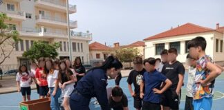 Bιωματικές δράσεις για την οδική ασφάλεια σε μαθητές σχολείων της Ναυπακτίας
