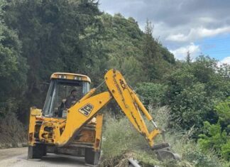 Εργασίες στο οδικό δίκτυο από την Περιφέρεια σε Άγιο Βλάση και Σκουτερά