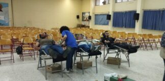 Με μεγάλη συμμετοχή η εθελοντική αιμοδοσία στο Εσπερινό ΕΠΑΛ Αγρινίου