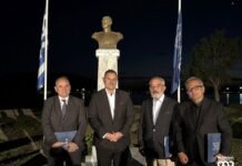 Η εκδήλωση τιμής για τον Frank Abney Hastings και την Κορβέτα «Καρτερία» στο Αιτωλικό